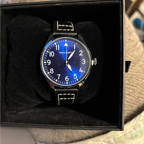 Vince Camuto Blue Dial Watch - Picture 1 of 6